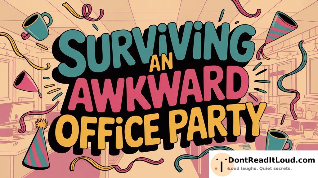 navigate office party embarrassment