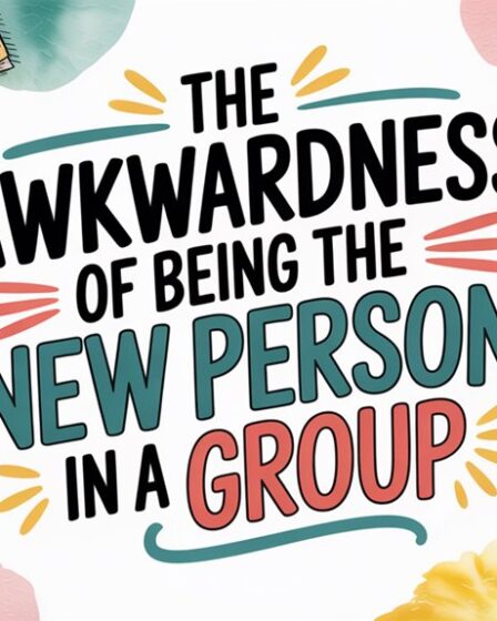 newcomer s social discomfort
