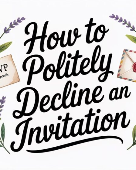 politely decline invitation gracefully