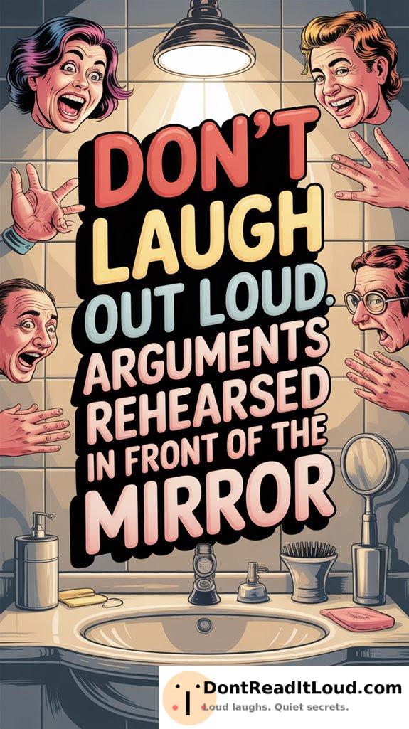 practicing arguments alone
