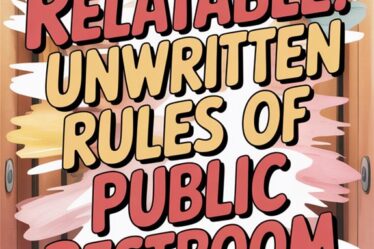 public restroom etiquette tips