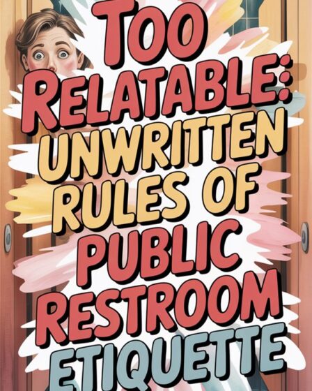public restroom etiquette tips