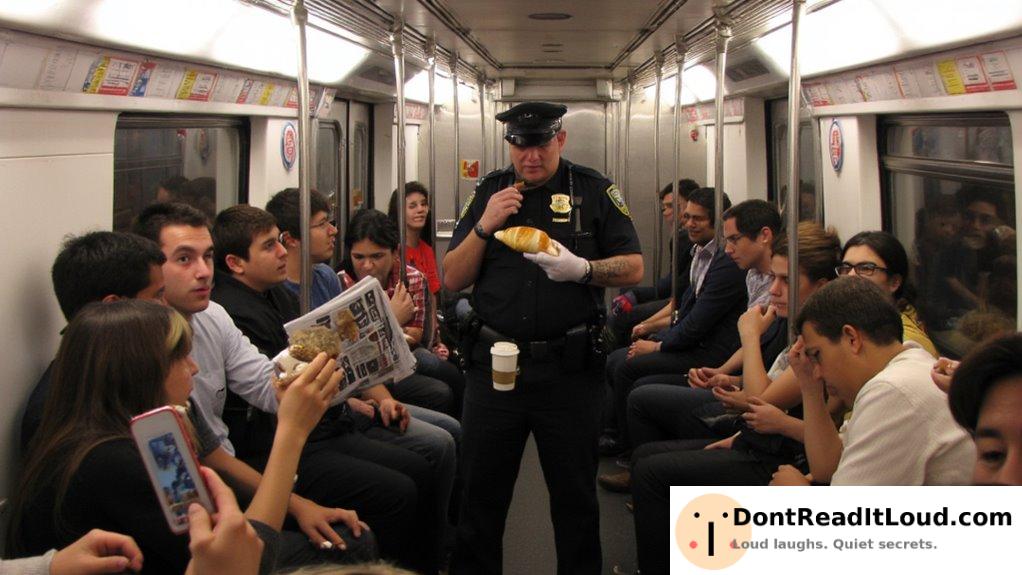 public transit eating penalties