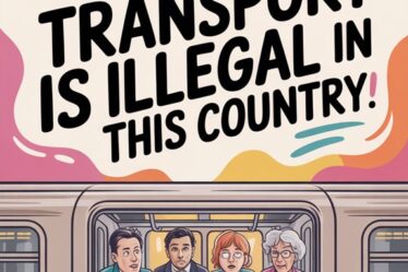 public transport eating illegal