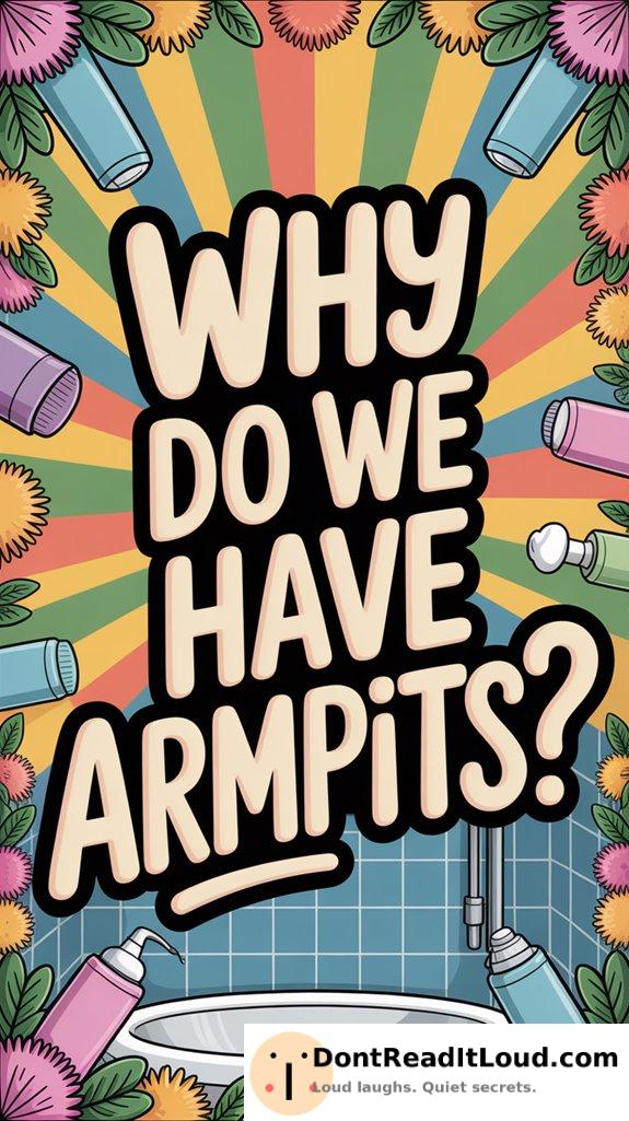 purpose of armpit sweat glands