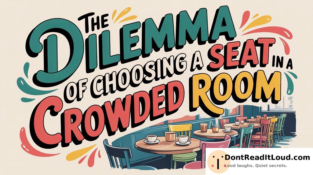 selecting a seat wisely