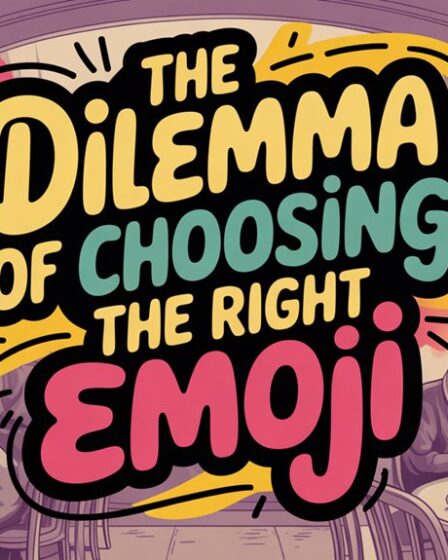 selecting appropriate emoji expression