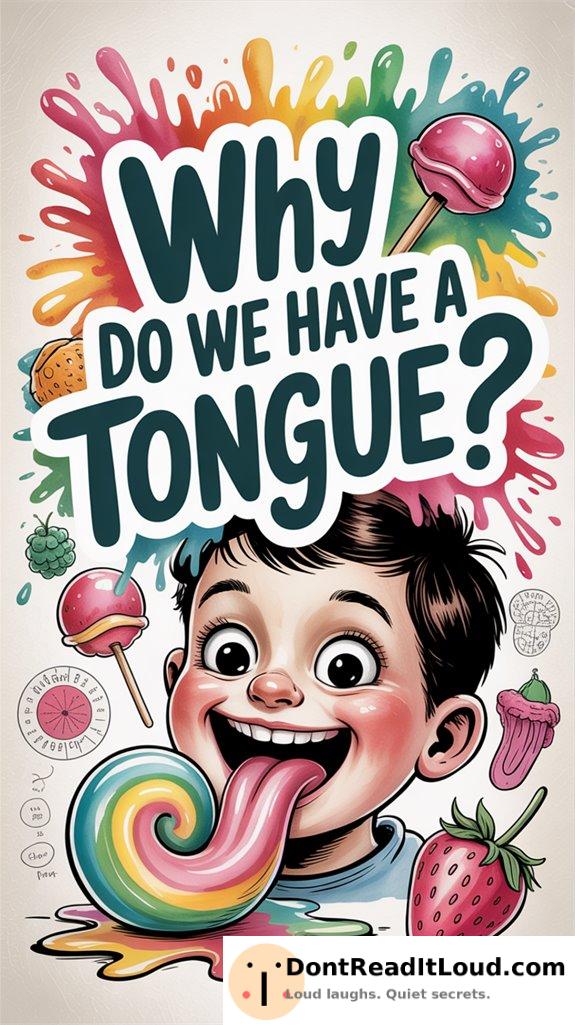 sense of taste and speech