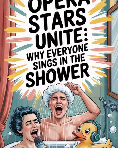 shower singing boosts confidence