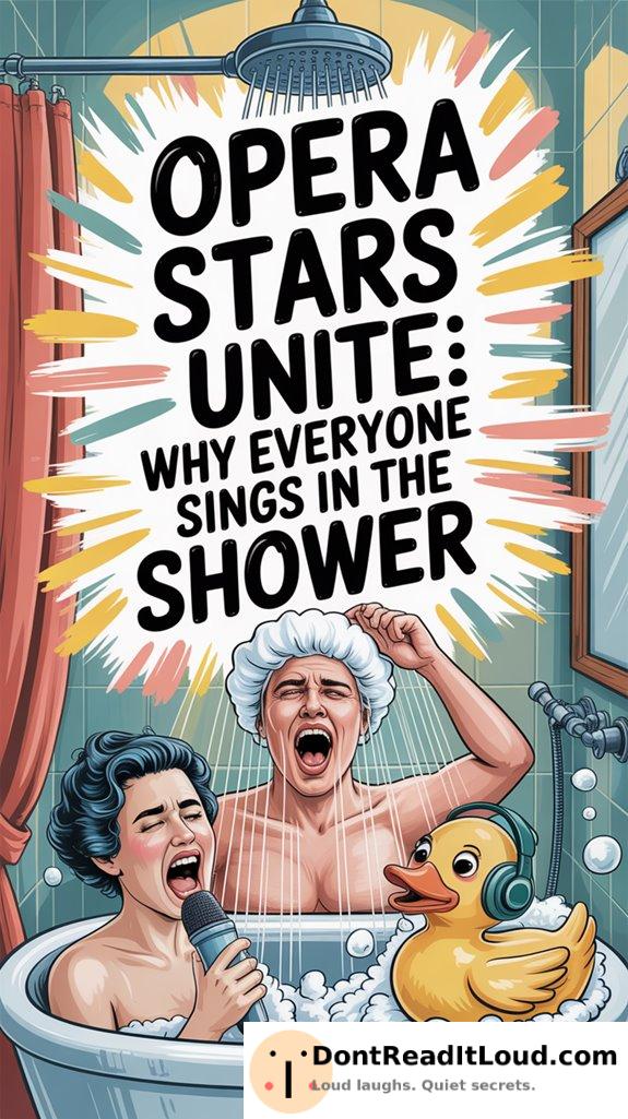 shower singing boosts confidence