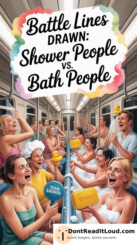 shower versus bath preferences