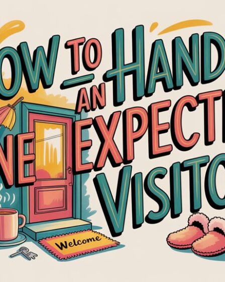 stay calm and welcome