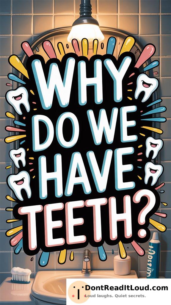teeth help us eat