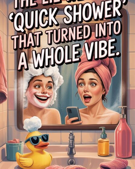 unexpected shower transformation