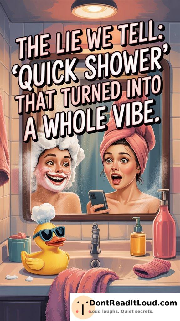 unexpected shower transformation