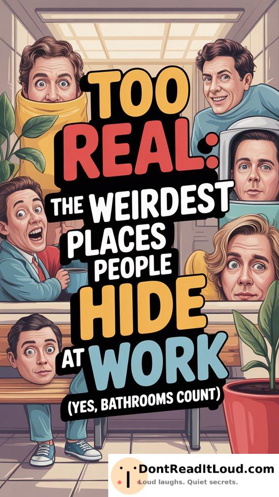 unusual workplace hidden spots